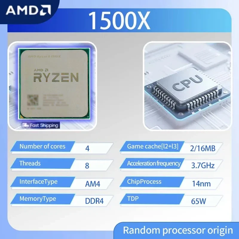 Amd Cpu Ryzen 5 - Процессор AMD Ryzen 5 1500X, 4