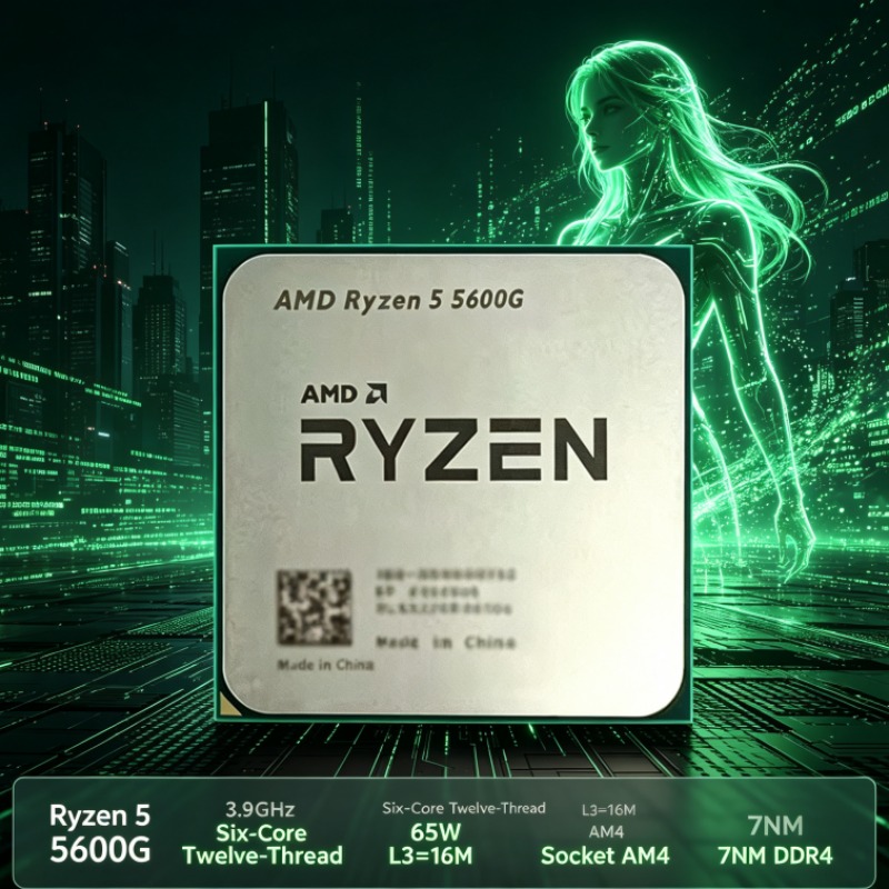 Amd Cpu Ryzen 5 - Процессор AMD Ryzen 5 5600G 100-000000252,