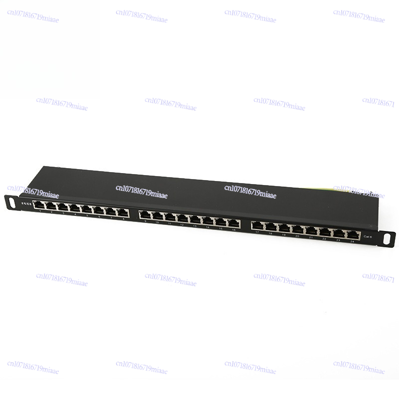 Patch Panel Cat6 - Патч-панель 0,5U Cat5e, экранированная патч-панель сети