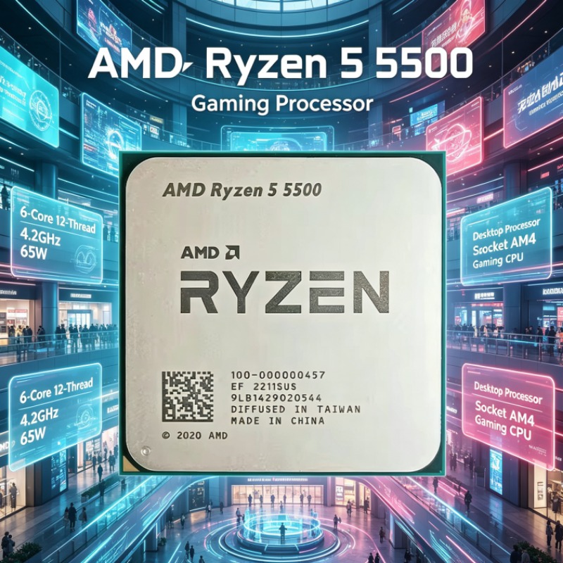 Процессор AMD Ryzen 5 5500 AM4 – обзор и цена Amd Cpu Ryzen 5