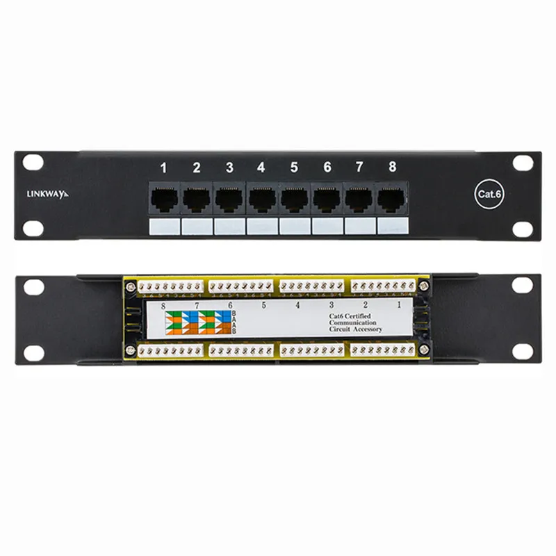 Сетевой адаптер, 8 портов, пат – обзор и цена Patch Panel Cat6