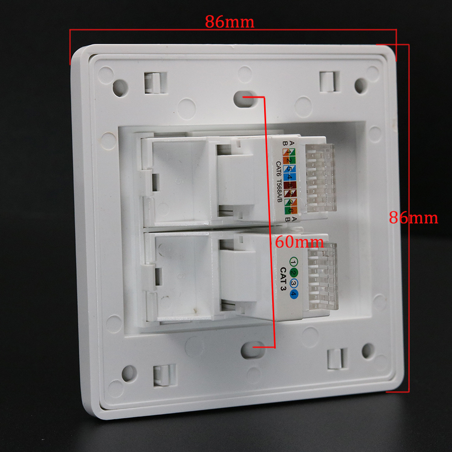 Розетка Xintylink RJ11 RJ45, м – обзор и цена Patch Panel Cat6