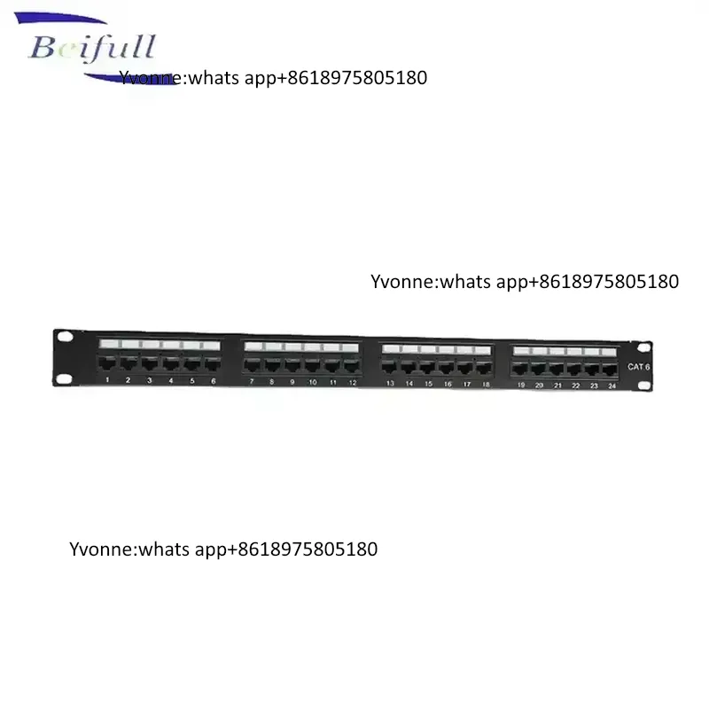6-портовая патч-панель RJ45 UT – обзор и цена Patch Panel Cat6