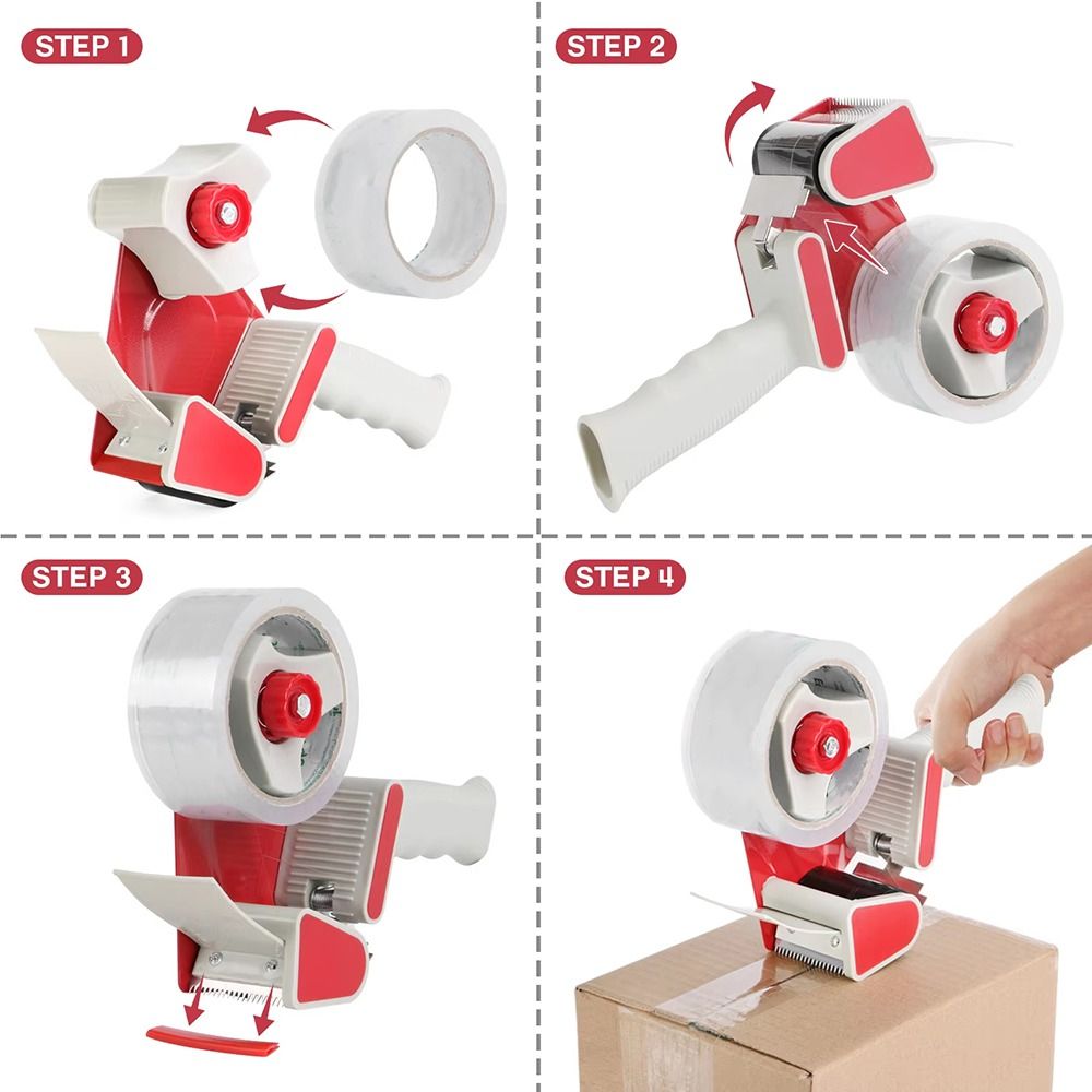 Ручной упаковщик ленты. Работа – обзор и цена Tape Gun Dispenser