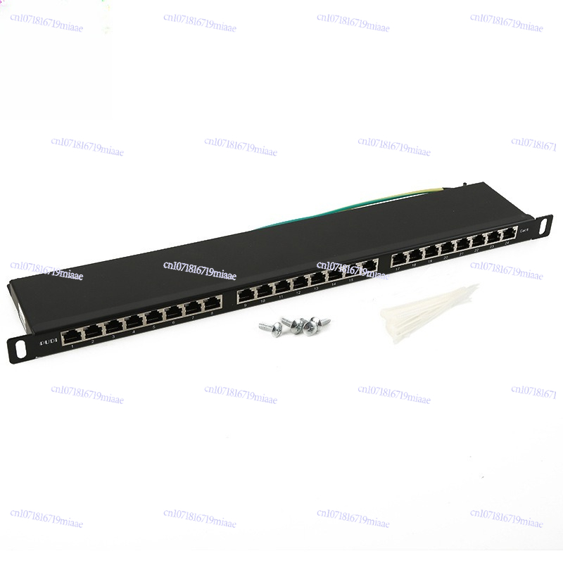 Патч-панель 0,5U Cat5e, экрани – обзор и цена Patch Panel Cat6