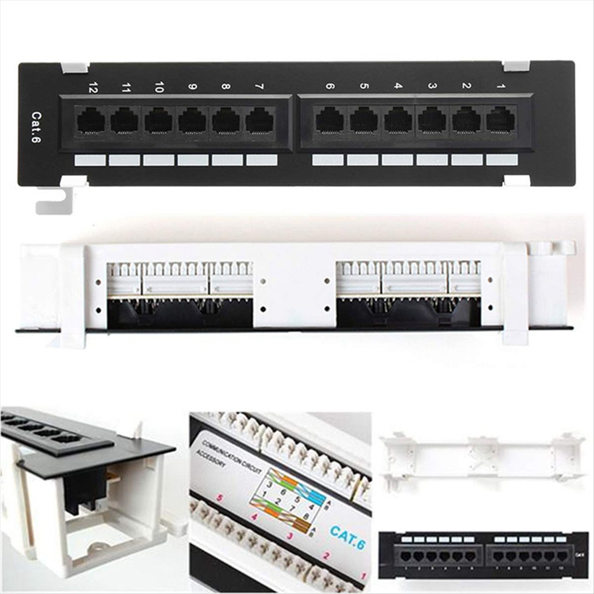 Скидка 50%: Комплект сетевых и – обзор и цена Patch Panel Cat6