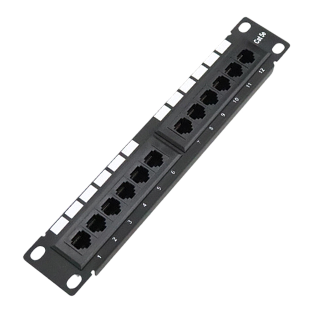 12-портовая настенная патч-пан – обзор и цена Patch Panel Cat6