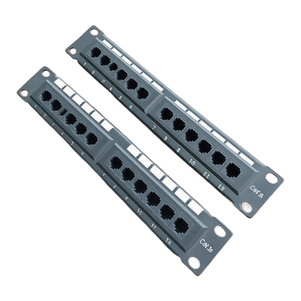 12-портовая настенная патч-пан – обзор и цена Patch Panel Cat6