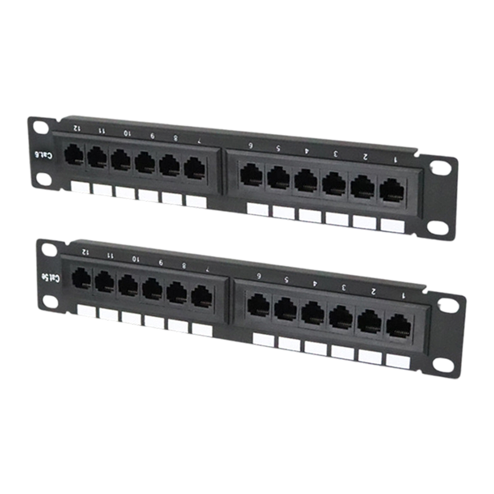 12-портовая настенная патч-пан – обзор и цена Patch Panel Cat6